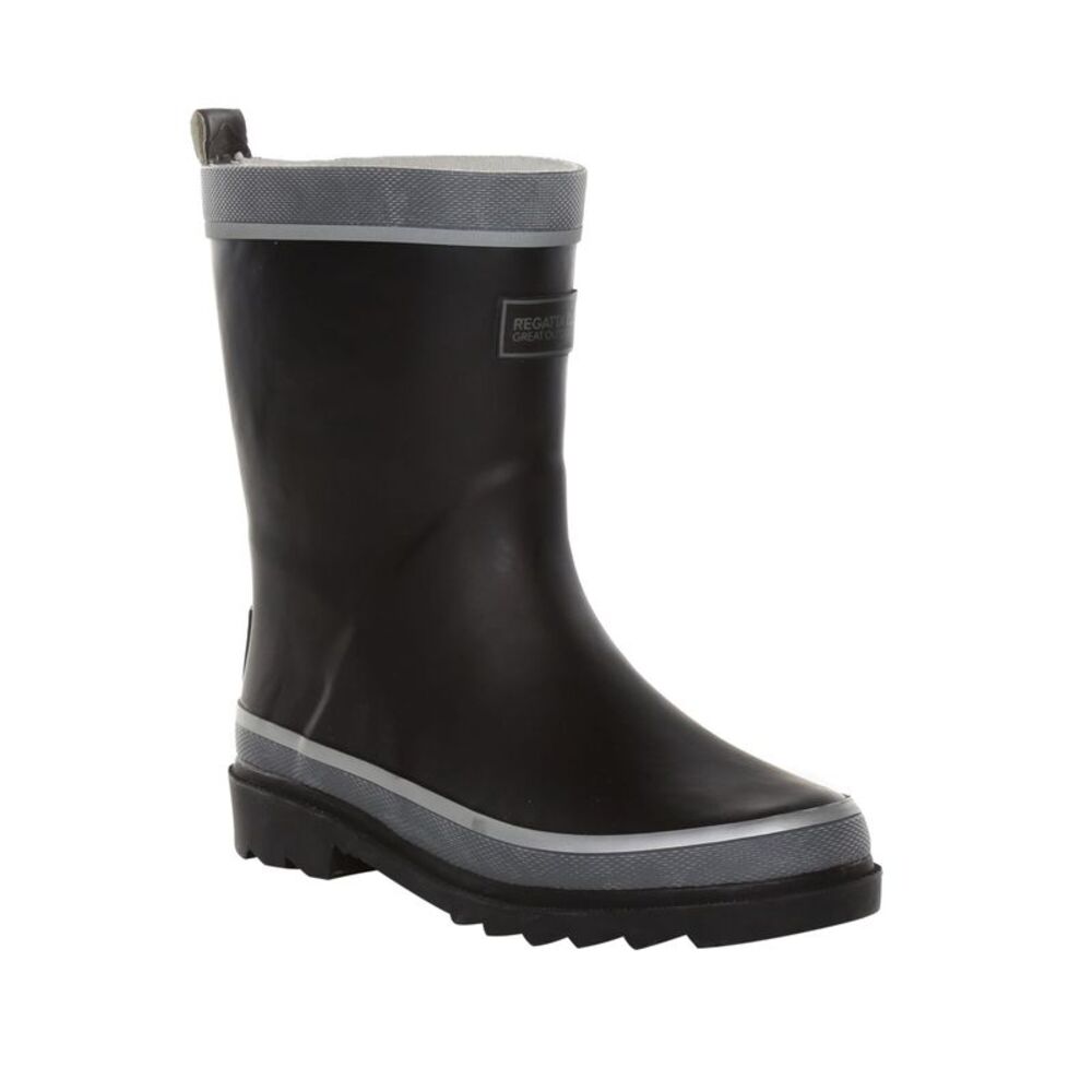 Regatta Great Outdoors Childrens/Kids Foxfire Wellington Boots / Black
